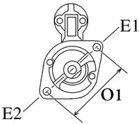 Anlaser (starter) HC-Cargo F 032 112 220