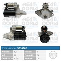 Anlaser (starter) MEAT & DORIA 5010362