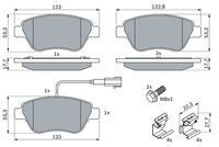 Kočioni disk BOSCH 0 986 479 B19