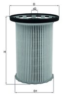 Filter, vazduh unutrašnjeg prostora MAHLE LAO 117