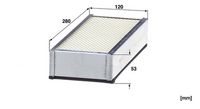 Filter, vazduh unutrašnjeg prostora MANN-FILTER CUK 3124-2