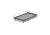 Filter za vazduh MAHLE LX 1083