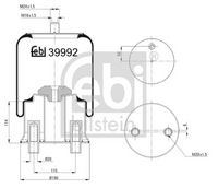 Klapna gasa FEBI BILSTEIN 44945