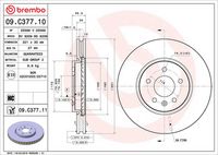 Kočioni disk BREMBO 09.C395.13