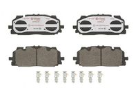 Komplet pločica, disk-kočnica BREMBO P 61 111
