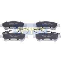 Komplet pločica, disk-kočnica JAPANPARTS PP-0609AF