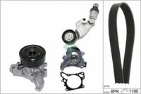 Pumpa za vodu + garnitura klinastog rebrastog kaiša Schaeffler INA 529 0119 30