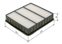 Senzor bregaste BOSCH 0 281 006 421