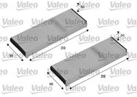 Filter, vazduh unutrašnjeg prostora VALEO 715500