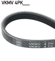 Klinasti rebrasti kaiš SKF VKMV 4PK1538