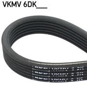 Klinasti rebrasti kaiš SKF VKMV 6DK1195