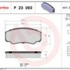 Komplet pločica, disk-kočnica BREMBO P 23 093