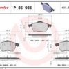 Komplet pločica, disk-kočnica BREMBO P 85 085