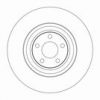 Kočioni disk TRW DF4268S