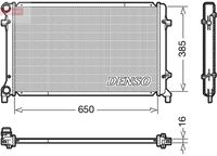 Hladnjak, hlađenje motora DENSO DRM02014