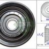 Roler, pk kaiš Schaeffler INA 532 0580 10