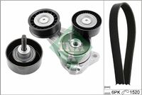 Garnitura klinastog rebrastog kaiša Schaeffler INA 529 0376 10