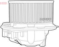 Ventilator kabine/unutrašnjeg prostora DENSO DEA32003