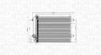 Hladnjak klime, kondenzator MAGNETI MARELLI 350203919000
