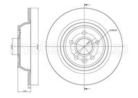 Kočioni disk METELLI 23-0897C