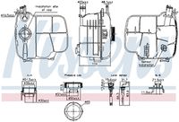 Boca za antifriz (ekspanziona posuda) NISSENS 996305