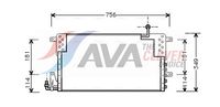 Hladnjak klime, kondenzator AVA QUALITY COOLING VN5161