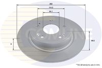 Kočioni disk COMLINE ADC2981