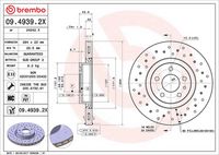 Kočioni disk BREMBO 09.4939.2X