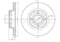 Kočioni disk METELLI 23-0330
