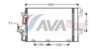 Hladnjak klime, kondenzator AVA QUALITY COOLING OL5366D