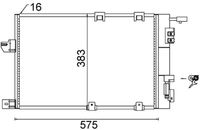 Hladnjak klime, kondenzator MAHLE AC 339 000S