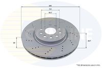 Kočioni disk COMLINE ADC2996V