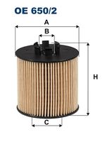 Filter za ulje FILTRON OE 650/2