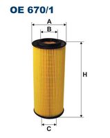 Filter za ulje FILTRON OE 670/1