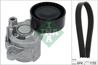 Garnitura klinastog rebrastog kaiša Schaeffler INA 529 0379 10
