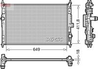 Hladnjak, hlađenje motora DENSO DRM46018