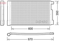 Hladnjak klime, kondenzator DENSO DCN01004