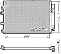 Hladnjak klime, kondenzator DENSO DCN10044
