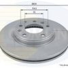 Kočioni disk COMLINE ADC0445V