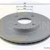 Kočioni disk COMLINE ADC1206V