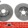 Kočioni disk TRW DF4261
