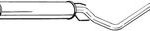 Srednji izduvni lonac BOSAL 285-409