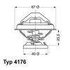 Termostat, rashladna tečnost BorgWarner (Wahler) 4176.85D