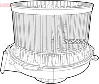 Ventilator kabine/unutrašnjeg prostora DENSO DEA21010