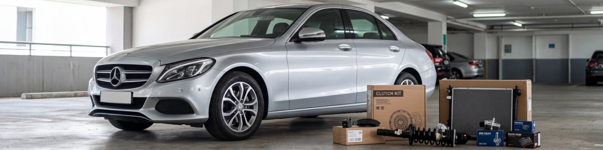 Detalj dela — Mercedes C Class W204 i W205 sa pregledom ključnih delova i kompatibilnosti