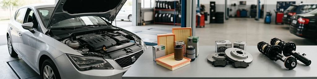 Detalj dela — Pregled delova za SEAT Leon III u realnom modelskom kontekstu