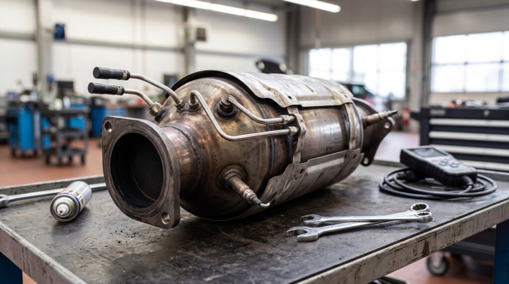 Pregled DPF filtera i dijagnostika problema na Mercedes C Class W204 / W205 u realnom servisnom kontekstu
