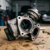 EGR ventil za SEAT Ibiza IV / V sa vidljivim naslagama čađi tokom pregleda i dijagnostike u realnom servisnom kontekstu