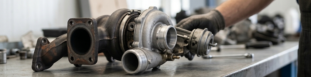 Dijagnostika i pregled — Pregled turbine i tragova habanja na Mercedes C Class W204 / W205 220 CDI