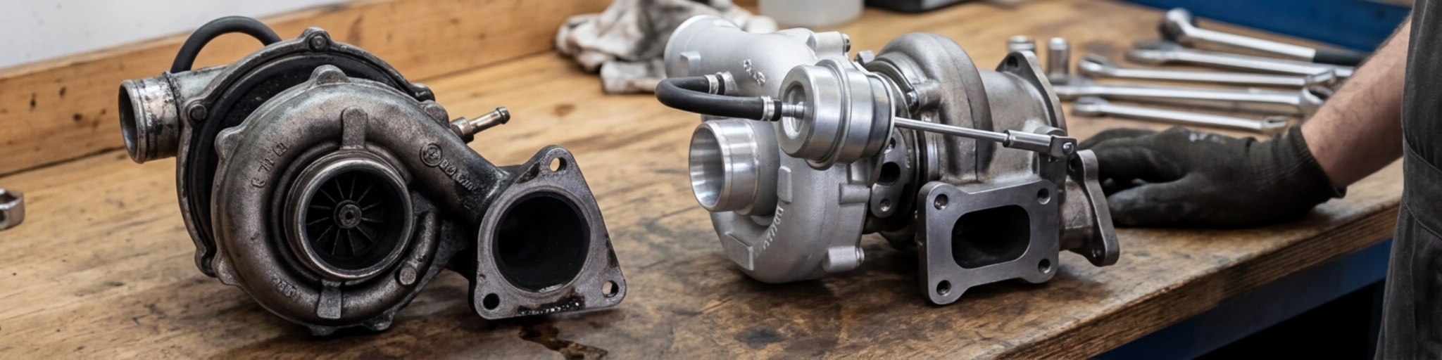 Zamena i detalj dela — Pregled turbine i tragova habanja na Mercedes C Class W204 / W205 220 CDI